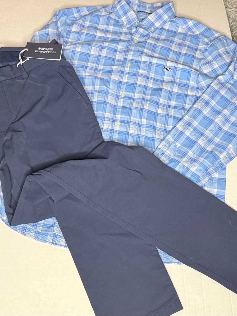Vineyard Vines Men’s Navy Blue Chinos